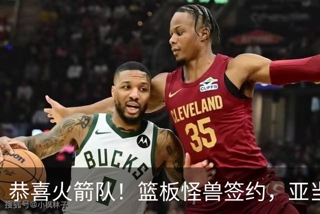 恭喜火箭队！篮板怪兽签约，亚当斯终获年轻替补！4位中锋压阵，内线无忧